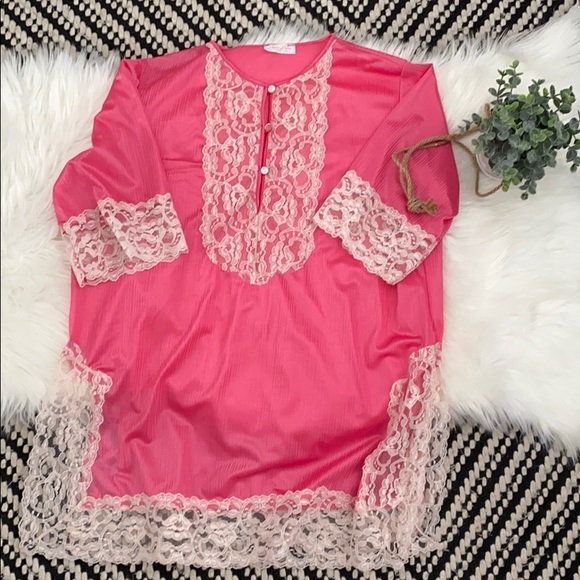 erica loren Other - ‼️SOLD‼️True Vintage 1970’s Erica Loren lace nighty